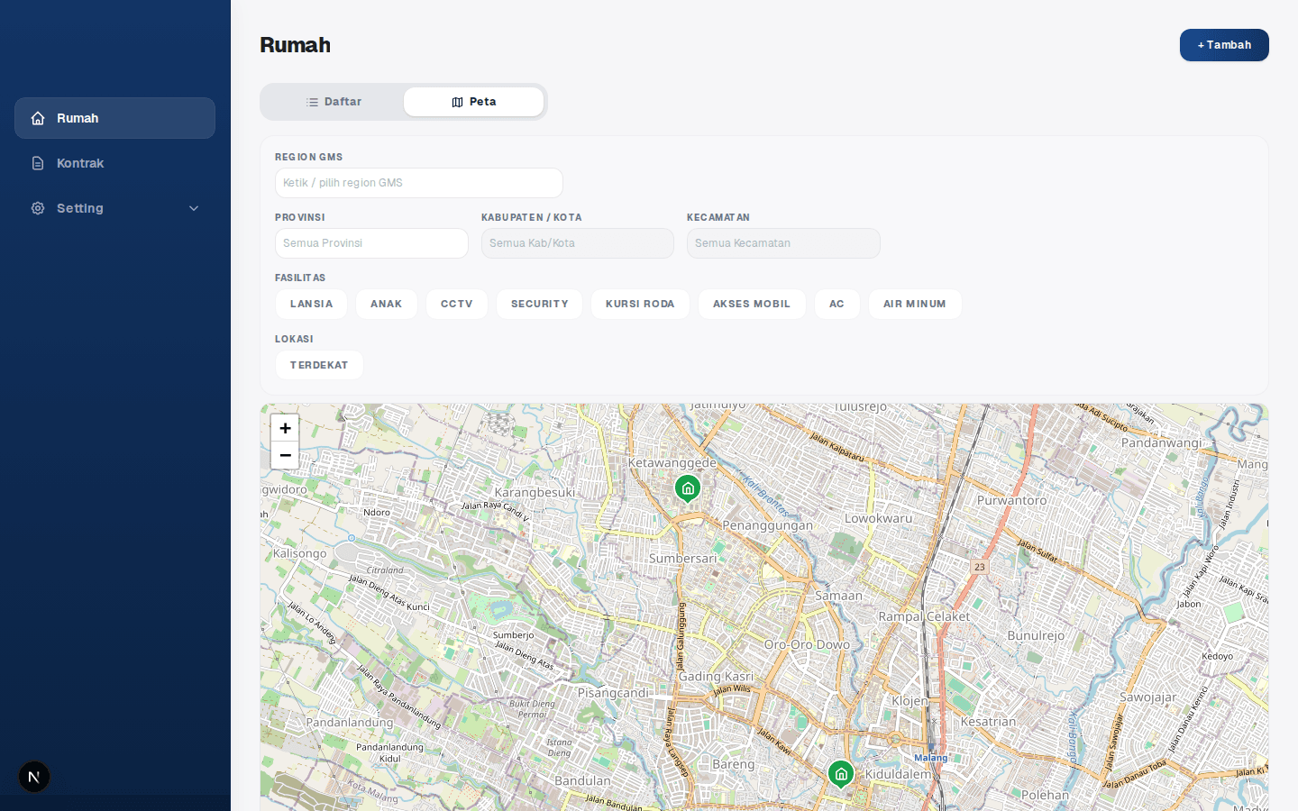 CG Home Sharing & Booking Platform