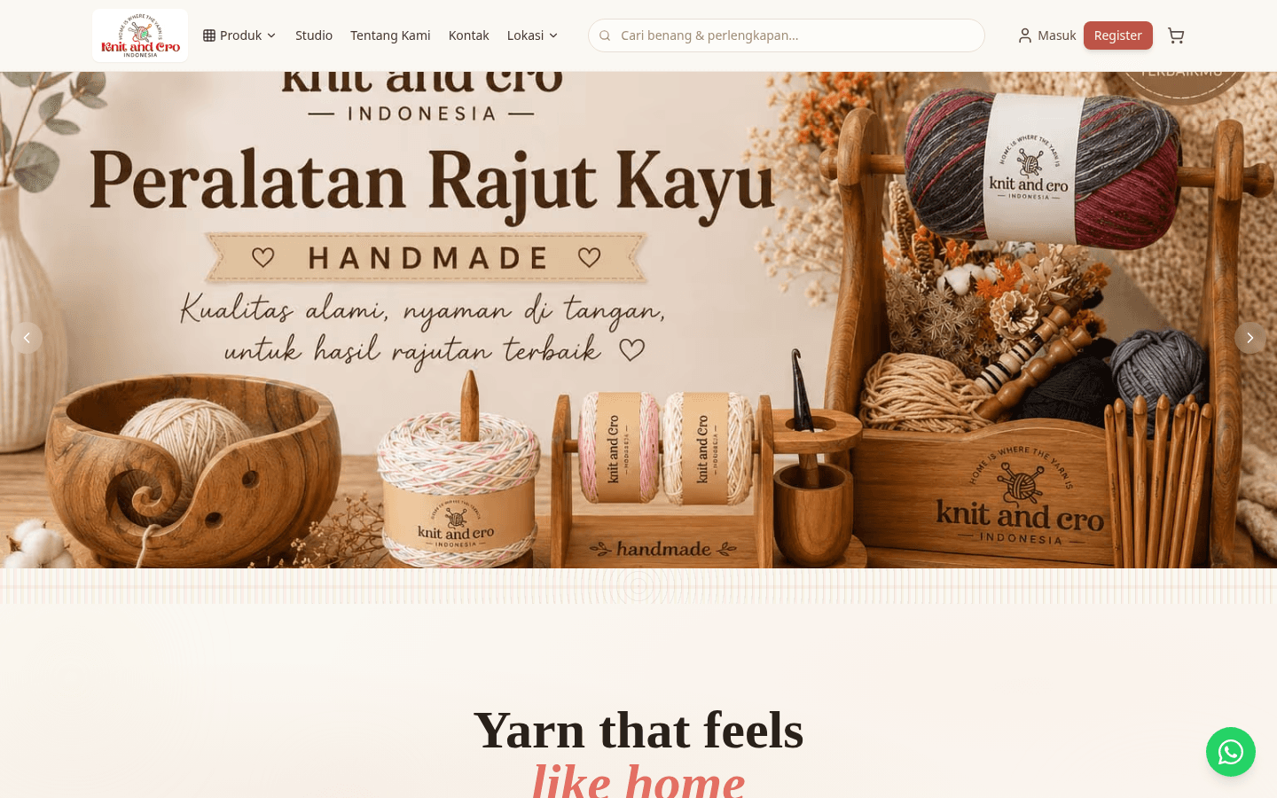 Knit and Cro • Online Storefront