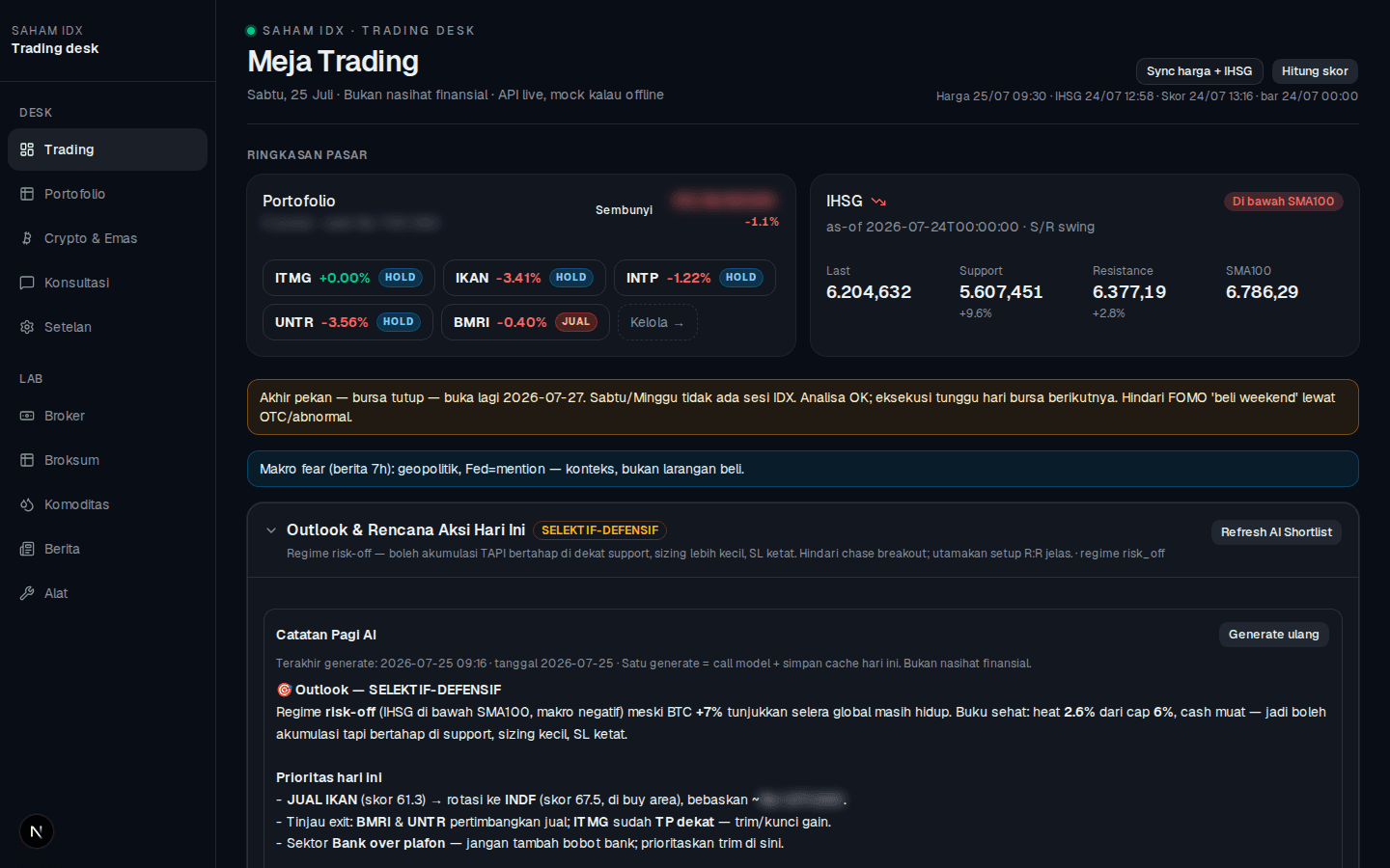 AI Stock Portfolio Manager